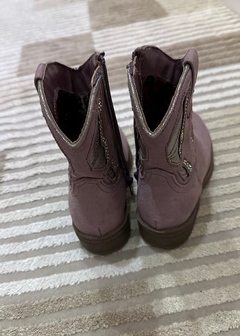 Steve Madden Kız Çocuk Mor Süet Nakışlı Bot