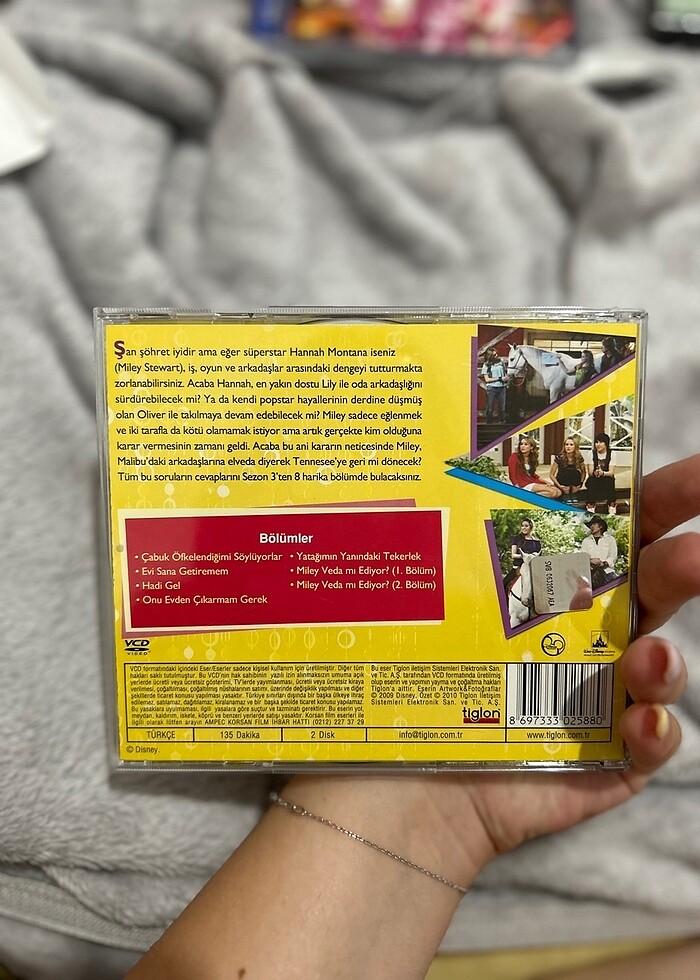 Hannah Montana Dönüm Noktası Sezon 3 Vol 4 Türkçe Dublaj VCD - Görsel 2