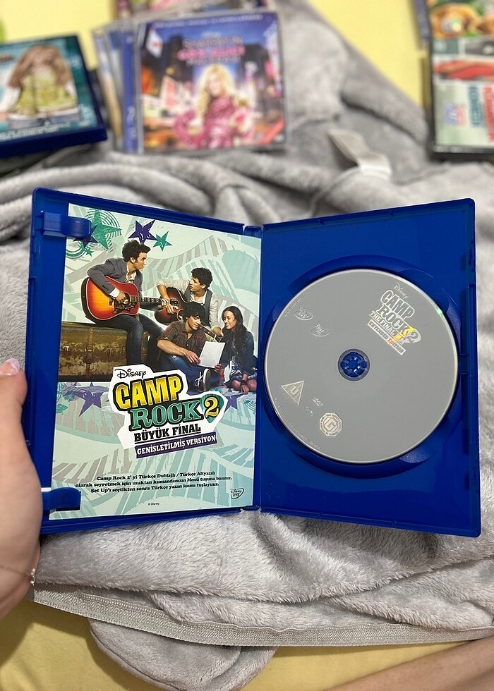 Disney Camp Rock 2 Büyük Final Genişletişmiş Versiyon DVD - Görsel 2