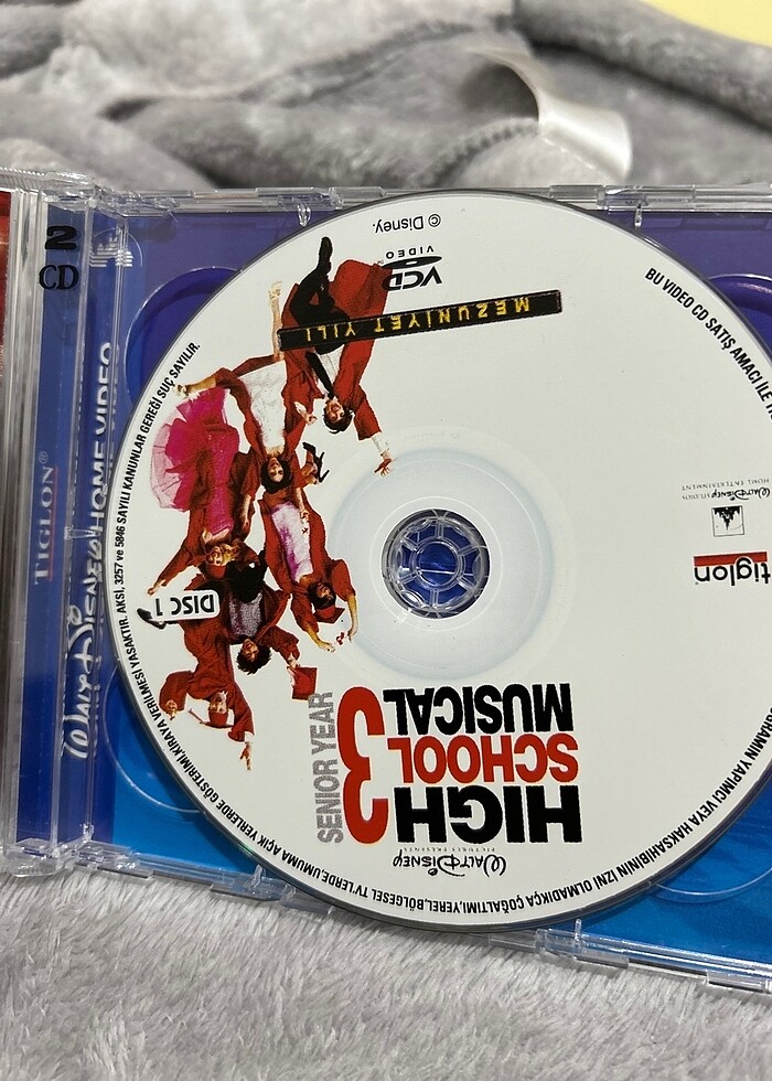 Walt Disney High School Musical 3 Senior Year Türkçe Dublaj VCD - Görsel 2