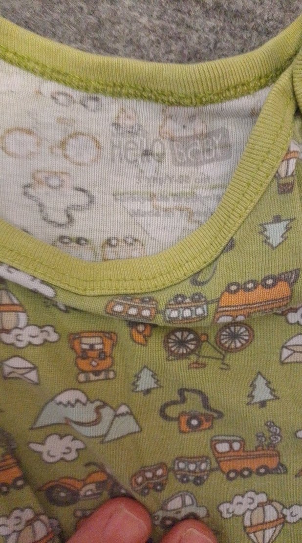 Çok Renkli Uzun Kollu Bebek Body - Görsel 2