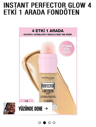 Maybelline fondöten kapatıcı