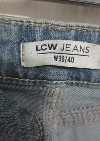 LCW Jeans Laced Loose Fit Kadın Kot Pantolon