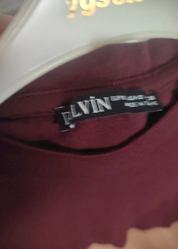 Bordo sadece yıkandı sıfır da farksız