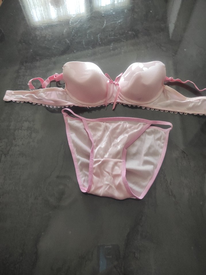 Pembe Nakışlı Bohem Tarz Sütyen 75B - Görsel 2