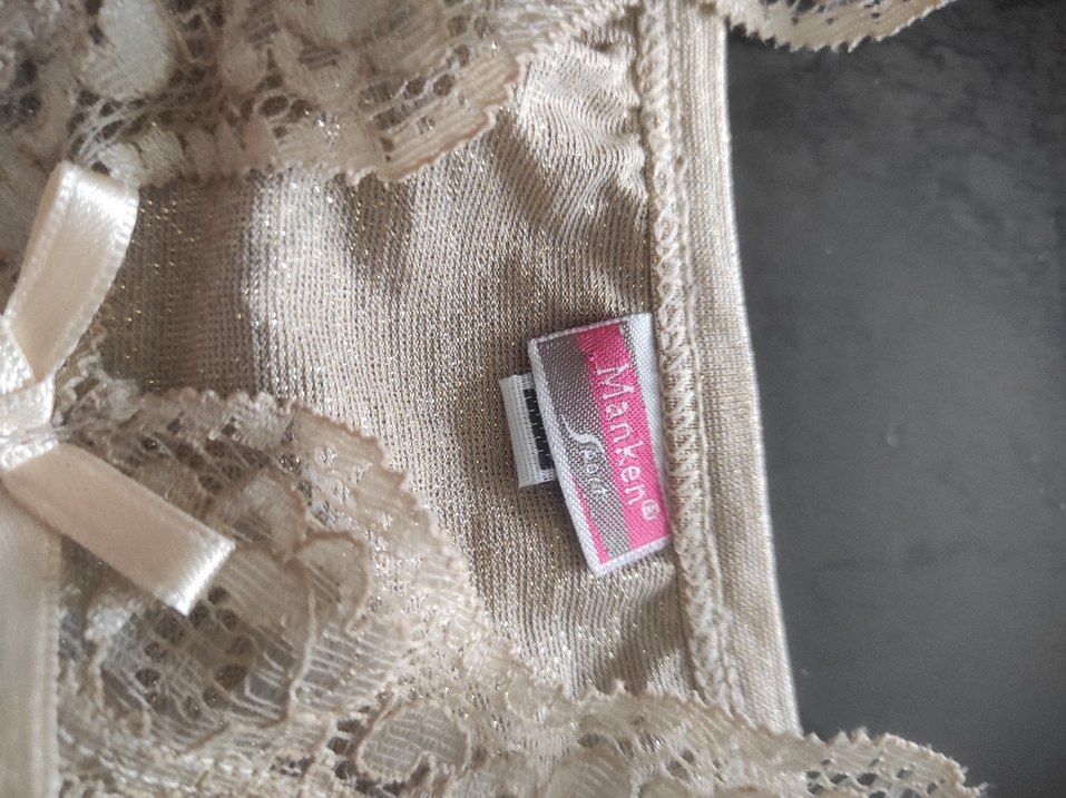 Bej Nakışlı Parlak Hamile İç Çamaşırı - Görsel 3