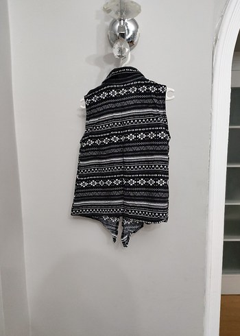 Kız Çocuk Gri Desenli gömlek - Görsel 3