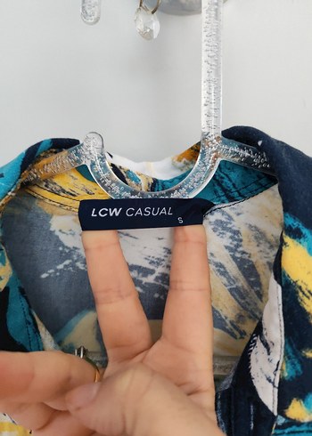 Erkek Kısa Kollu Çok Renkli Batik Desenli Gömlek - Görsel 6