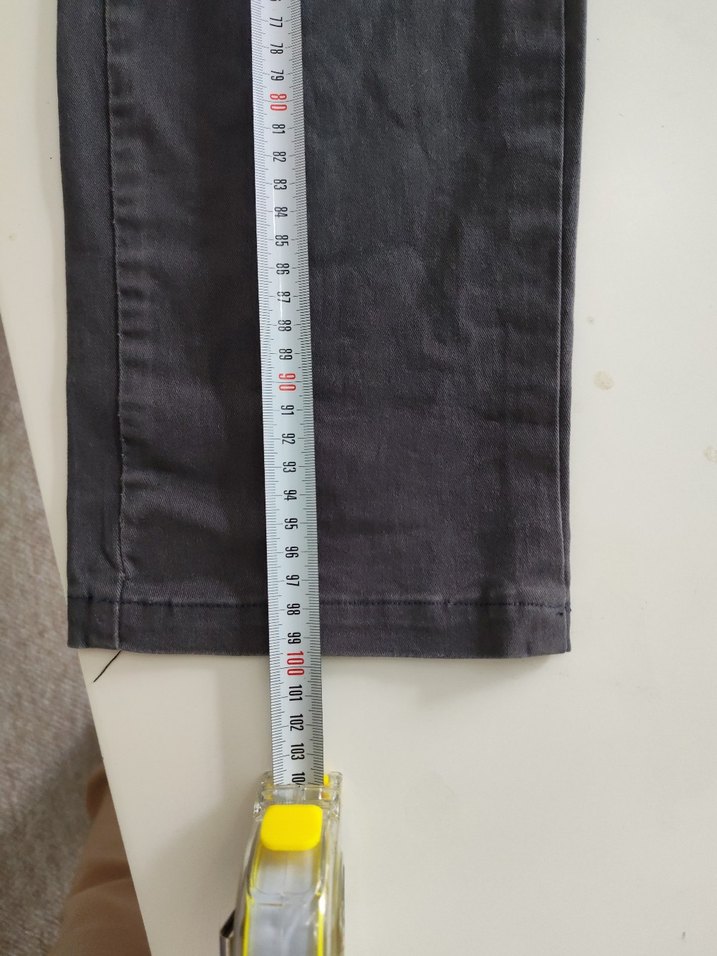 Gri Erkek Denim Pantolon - Görsel 4