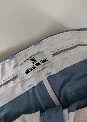 Erkek Mavi Denim Regular Fit Pantolon - Görsel 6