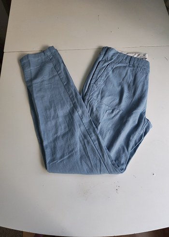 Erkek Mavi Denim Regular Fit Pantolon - Görsel 2