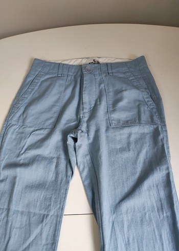 Erkek Mavi Denim Regular Fit Pantolon - Görsel 7