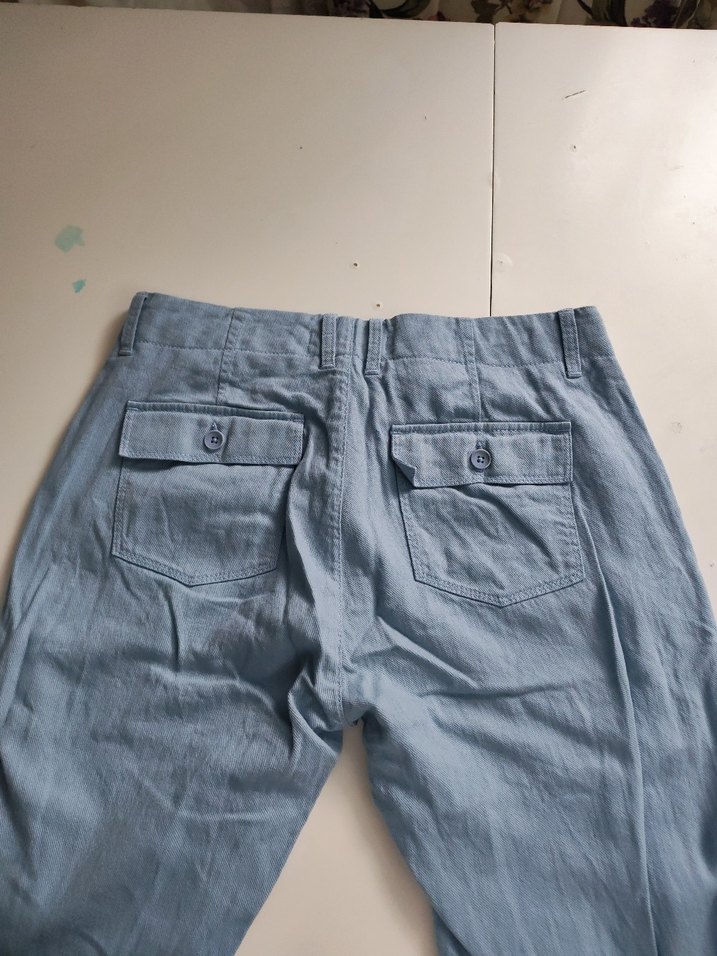 Erkek Mavi Denim Regular Fit Pantolon - Görsel 3