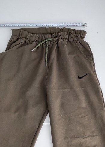 Erkek Kahverengi Bol Kesim Eşofman Altı - Görsel 2