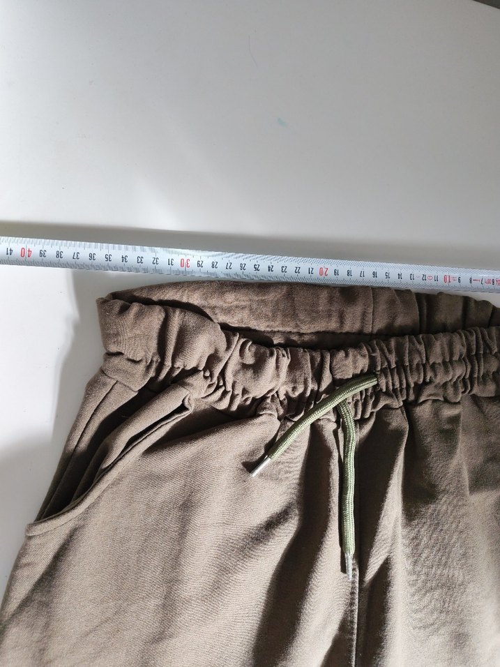 Erkek Kahverengi Bol Kesim Eşofman Altı - Görsel 5