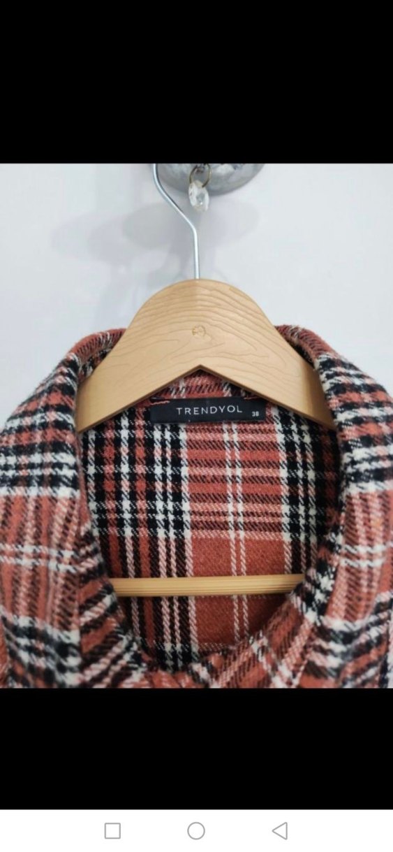 Düğmeli, Uzun Kollu Kadın Gömlek - Görsel 2