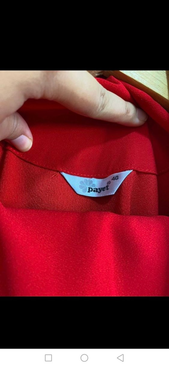 Kırmızı Uzun Kadın ikili tk - Görsel 4