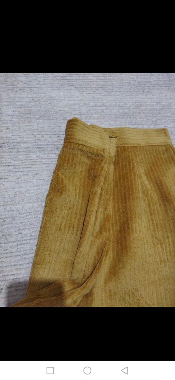 Kadın Bej Süet Pileli Midi Etek - Görsel 4