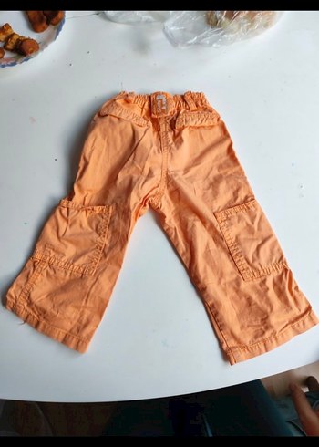 Parlak Turuncu Kapüşonlu Çocuk Takımı - Görsel 4