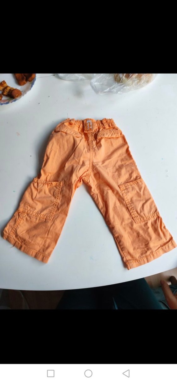 Parlak Turuncu Kapüşonlu Çocuk Takımı - Görsel 4