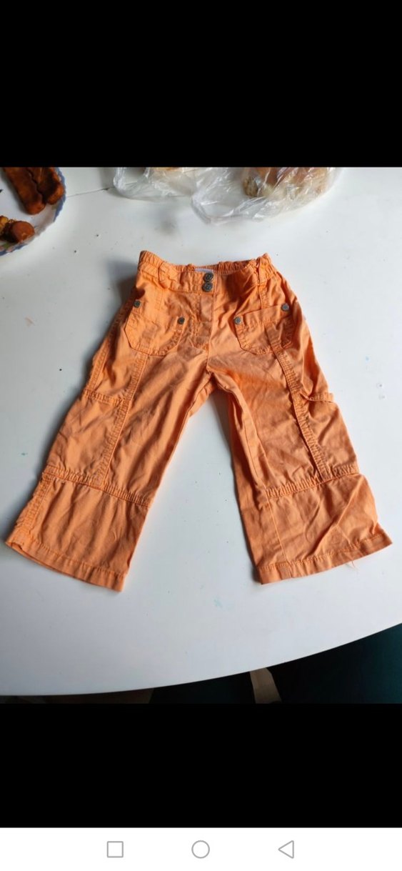 Parlak Turuncu Kapüşonlu Çocuk Takımı - Görsel 5