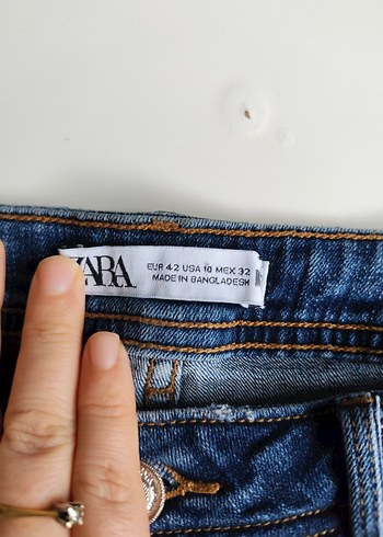 Günlük Mavi Denim Kadın Pantolon - Görsel 7