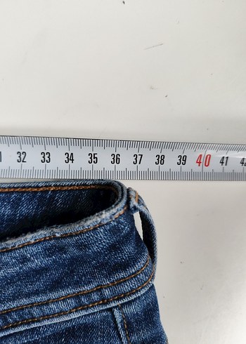 Günlük Mavi Denim Kadın Pantolon - Görsel 6