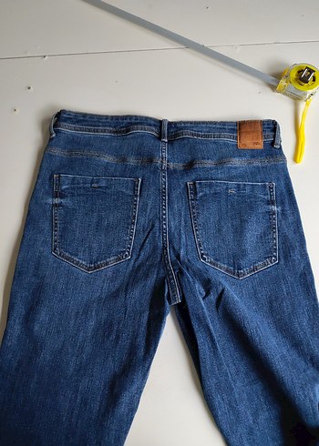Günlük Mavi Denim Kadın Pantolon - Görsel 8