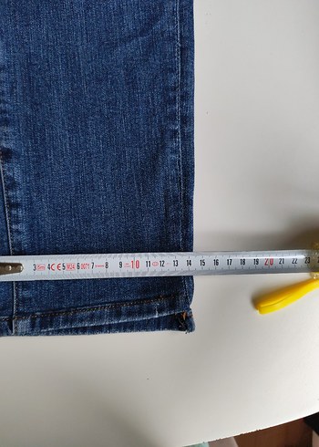Günlük Mavi Denim Kadın Pantolon - Görsel 4