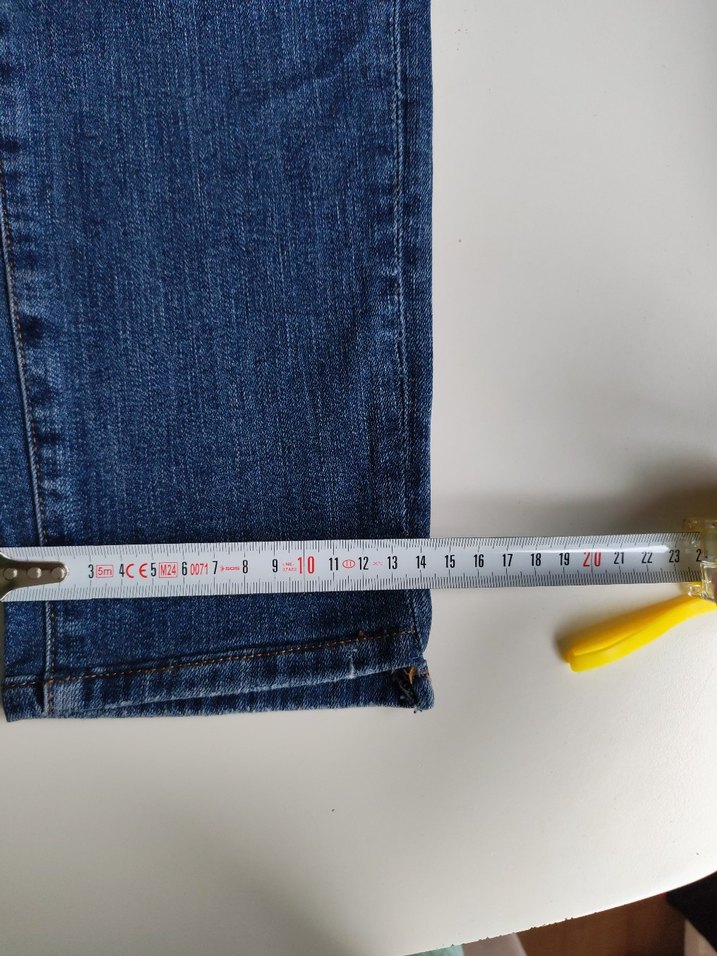 Günlük Mavi Denim Kadın Pantolon - Görsel 4