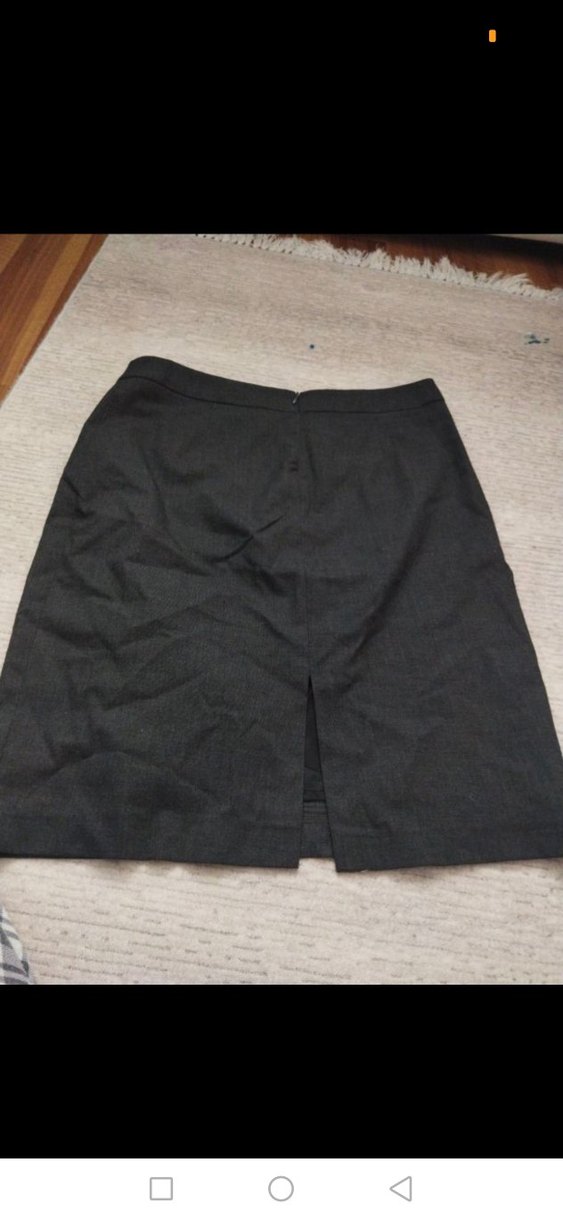 Siyah Midi Kalem Etek - Görsel 3