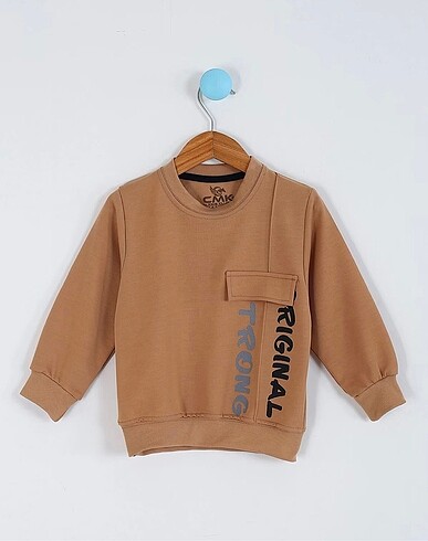 CEP BASKILI ERKEK SWEATSHIRT