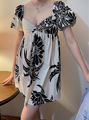 36 Beden Mini Elbise