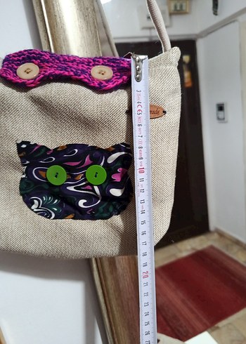 Renkli Baskılı Bohem Kadın Çanta - Görsel 2