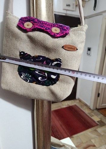 Renkli Baskılı Bohem Kadın Çanta - Görsel 3