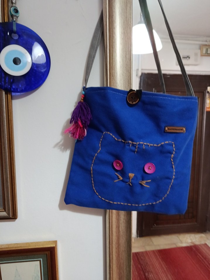 kedili çanta - Görsel 2