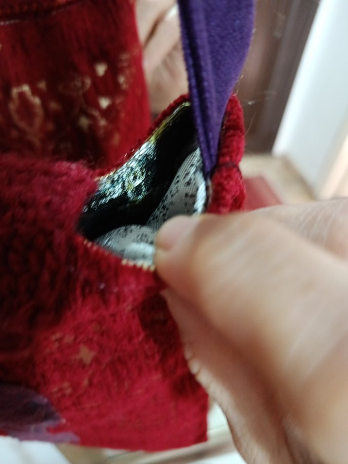 Bordo  Bohem Kadın Çanta - Görsel 3