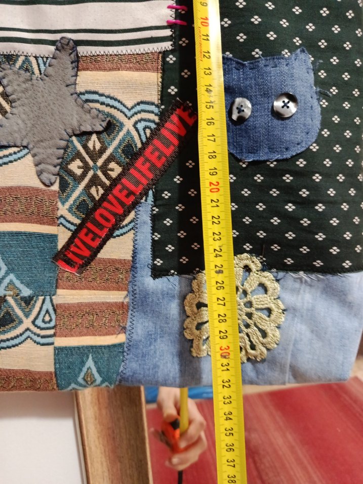 sokak stili Çok Renkli Bohem Kadın Çanta - Görsel 4