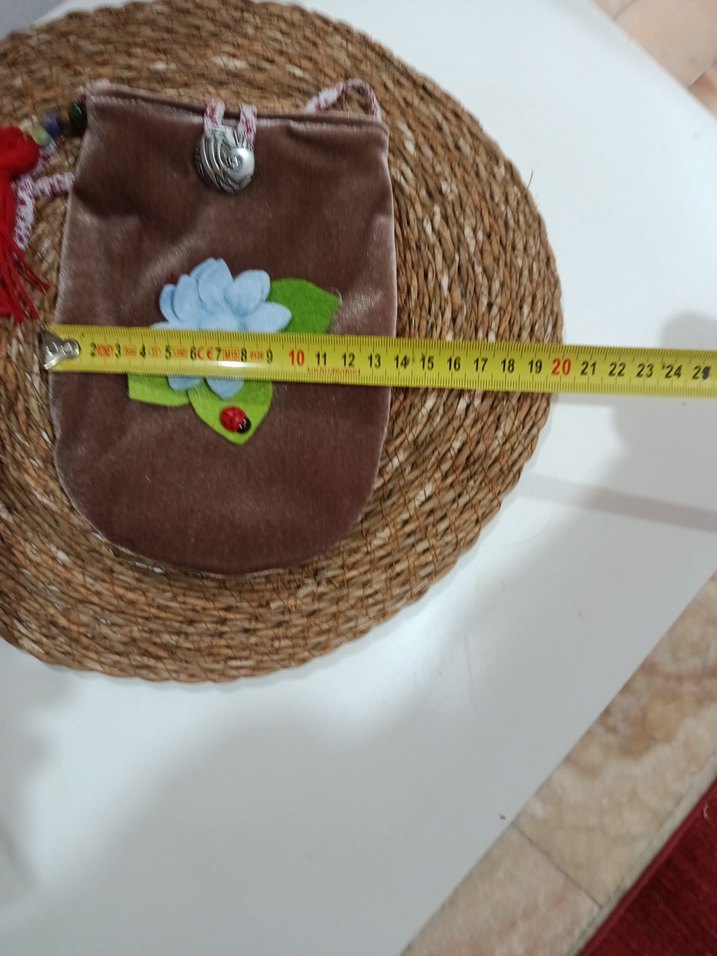 Püsküllü  Bohem Kadın Çapraz Çanta - Görsel 5