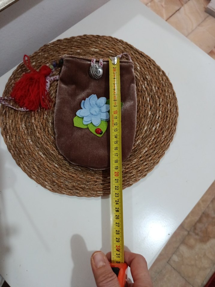 Püsküllü  Bohem Kadın Çapraz Çanta - Görsel 4