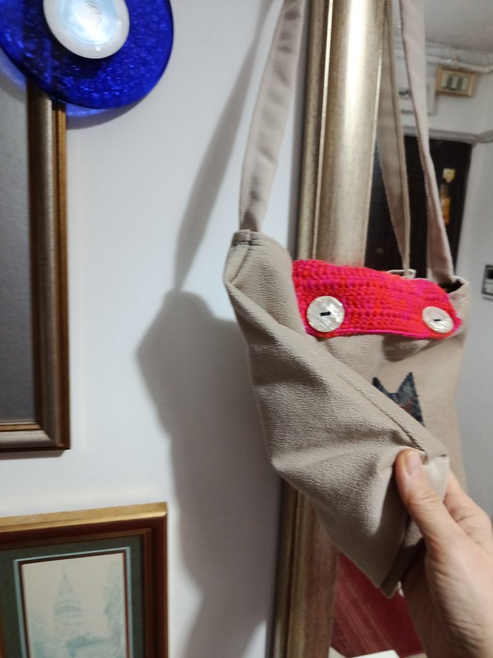 Bohem Tarzı Kadın kadife Omuz Çantası - Görsel 3