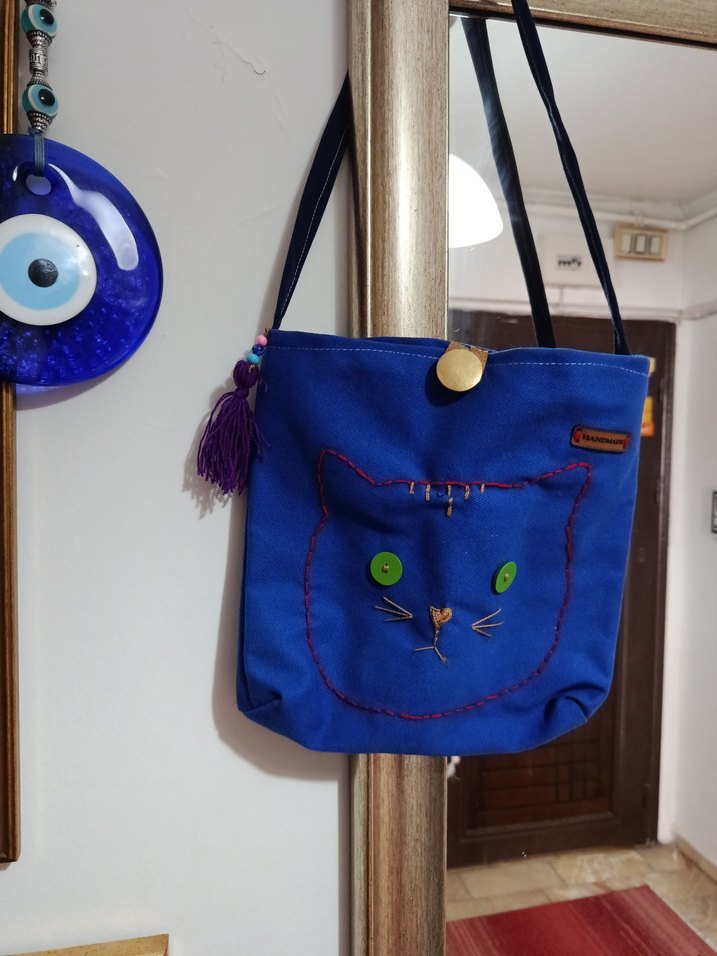 kedili çanta - Görsel 2