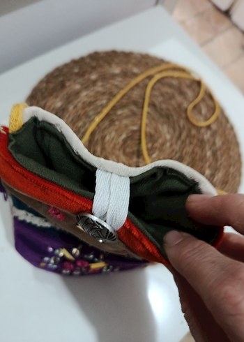 Renkli İşlemeli  Çanta - Görsel 3