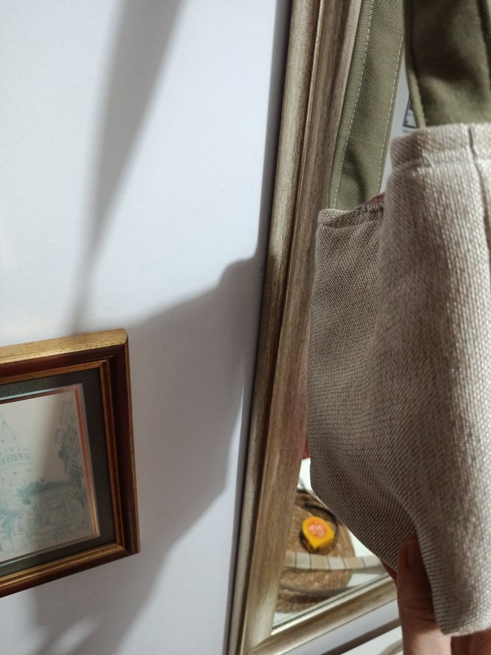 Kedili Bohem Kumaş Kadın Çantası - Görsel 3