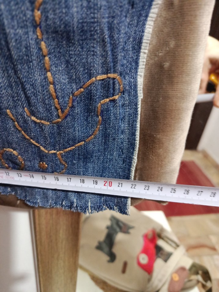 Kot Kumaş detaylı kedili Kadın Çanta - Görsel 5