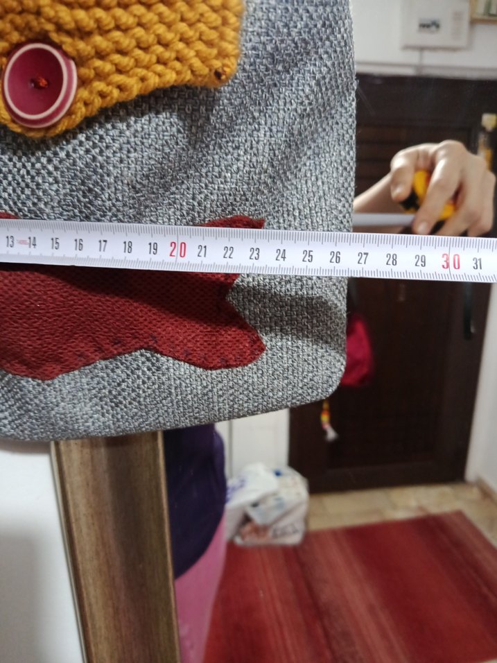 Bohem Örgü detaylı Kadın Çanta - Görsel 5