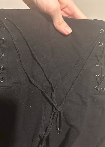 Zara Trafaluc Siyah tayt - Görsel 3