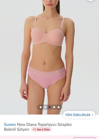 Pastel Pembe suwen sütyen - Görsel 4