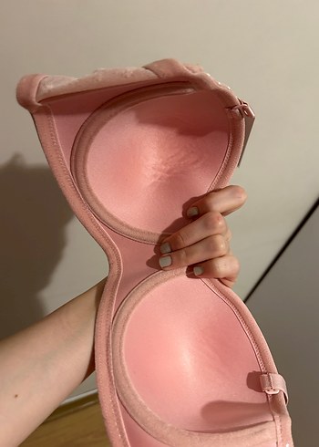 Pastel Pembe suwen sütyen - Görsel 2