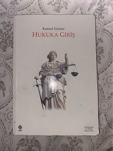 hukuka giriş kemal gözler